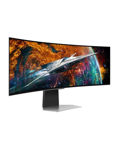 Monitor|SAMSUNG|Odyssey G9 G95SC|49"|Gaming/Smart/Curved|Panel OLED|5120x1440|32:9|240Hz|0.03 ms|Speakers|Height adjustable|Tilt