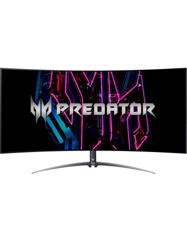 LCD Monitor|ACER|X45BMIIPHUZX|44.5"|Gaming/Curved/21 : 9|Panel OLED|3440x1440|21:9|240 Hz|Matte|0.1 ms|Speakers|Swivel|Tilt|Colo