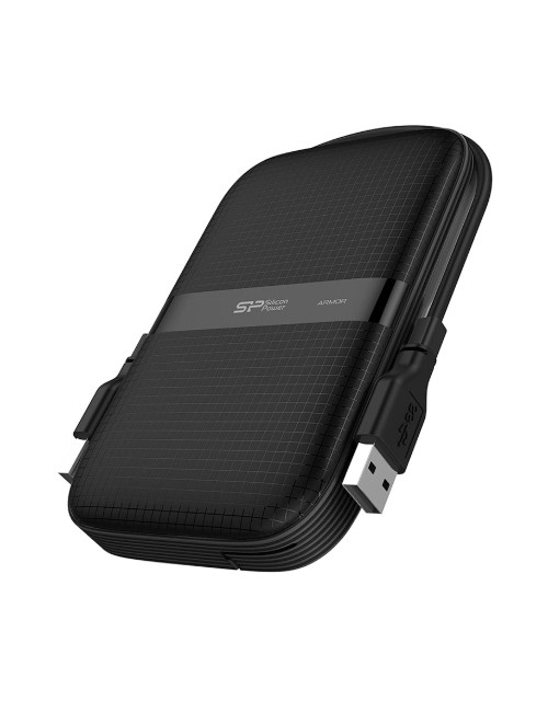 Silicon Power Portable Hard Drive Armor A60 1000 GB USB 3.2 Black