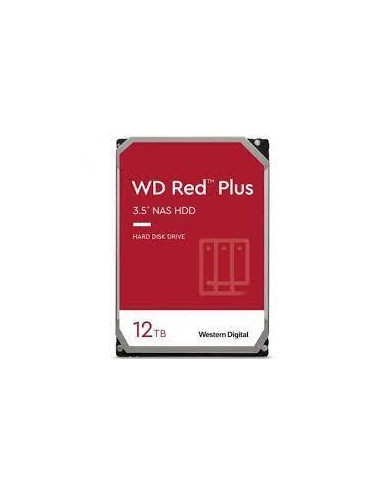 HDD|WESTERN DIGITAL|Red Plus|12TB|SATA 3.0|256 MB|7200 rpm|3,5"|WD120EFBX