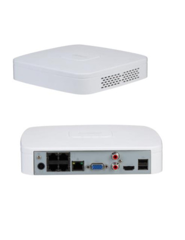 NET VIDEO RECORDER 4CH 4POE/NVR4104-P-4KS3 DAHUA