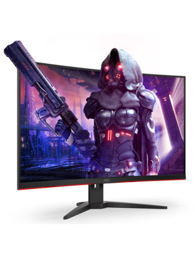 AOC Gaming CQ32G2SE/BK LED...