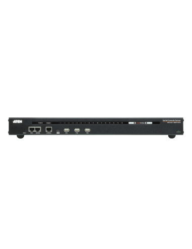 Aten 16-Port Serial Console Server with Dual Power/LAN | SN0116COA-G