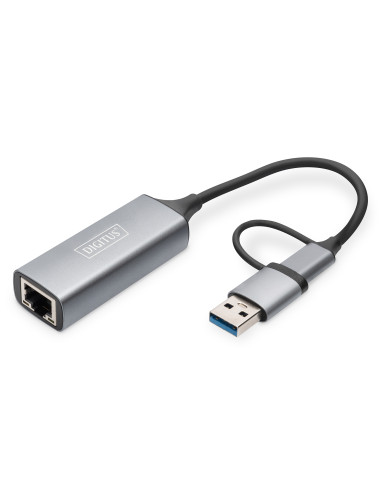 DN-3028 | USB3.0/USB C 3.1 to 2.5G Ethernet Adapter