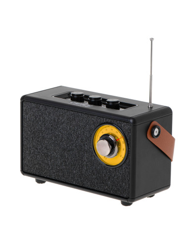 Speaker with radio | CR 1902 B | 5 W | Bluetooth | Black | Wireless connection