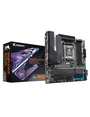 Mainboard|GIGABYTE|AMD B650|SAM5|Micro-ATX|Memory DDR5|Memory slots 4|2xPCI-Express 4.0 16x|2xM.2|1xHDMI|1xDisplayPort|4xUSB 2.0