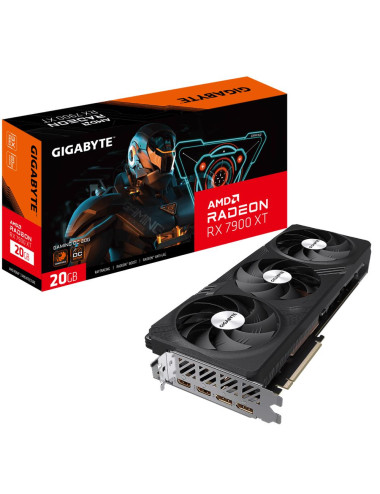 Graphics Card|GIGABYTE|AMD Radeon RX 7900 XT|20 GB|GDDR6|320 bit|PCIE 4.0 16x|Dual Slot Fansink|2xHDMI|2xDisplayPort|GV-R79XTGAM