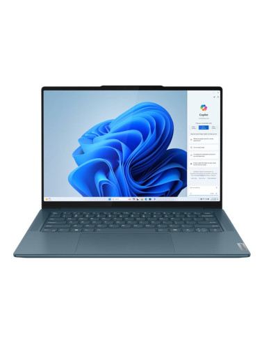 Lenovo | Yoga Pro 7 14IMH9 | Tidal Teal | 14.5 " | OLED | 2.8K | 2880 x 1800 pixels | Glossy | Intel Core U7 | 155H | 16 GB | So