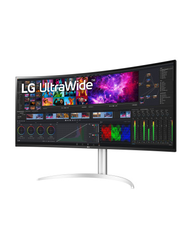 LG | Monitor | 40WP95CP-W | 39.7 " | IPS | WUHD | 21:9 | 60 Hz | 5 ms | 5120 x 2160 | 300 cd/m | HDMI ports quantity 2