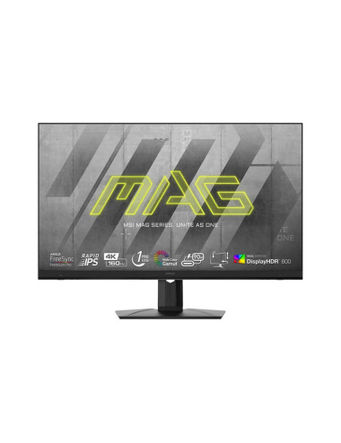 LCD Monitor|MSI|MAG 323UPF|32"|Gaming/4K|Panel IPS|3840x2160|16:9|160Hz|Matte|1 ms|Swivel|Height adjustable|Tilt|Colour Black|MA