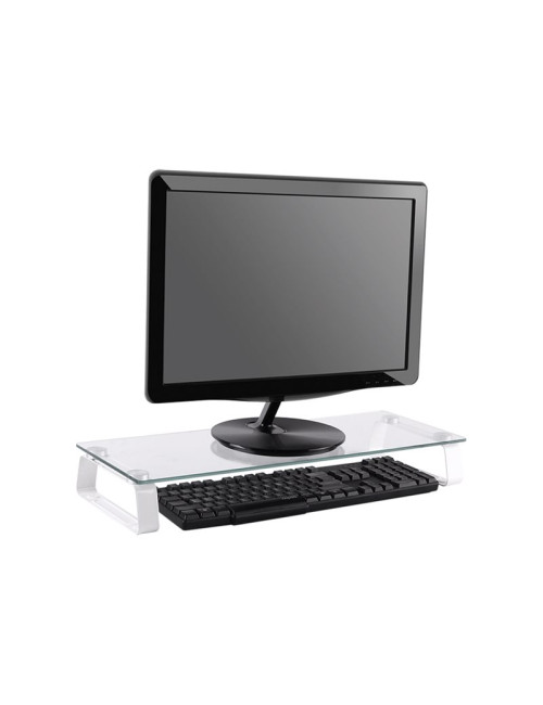 Logilink BP0027 Tabletop monitor riser, glass | Logilink