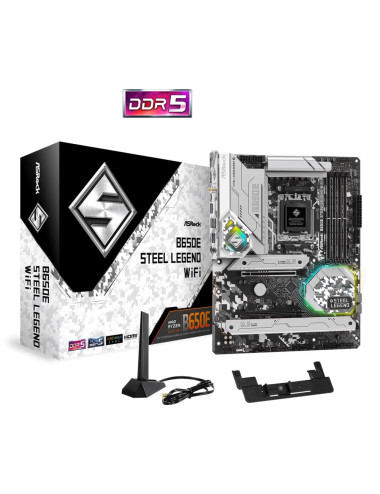 Mainboard|ASROCK|AMD B650|SAM5|ATX|Memory DDR5|Memory slots 4|1xPCI-Express 3.0 16x|1xPCI-Express 5.0 16x|3xM.2|1xHDMI|1xDisplay