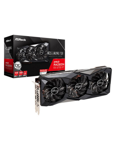 Graphics Card|ASROCK|AMD Radeon RX 6750 XT|12 GB|GDDR6|192 bit|PCIE 4.0 16x|GPU 2235 MHz|1xHDMI|3xDisplayPort|RX6750XTCLP12GO