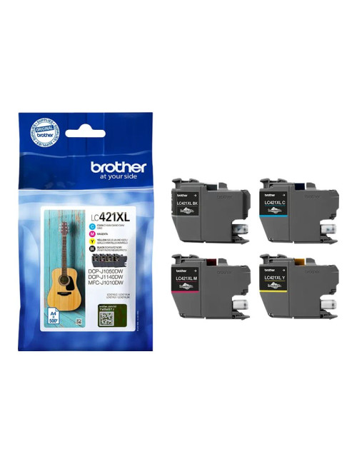 Brother LC421XLVALDR | Ink Cartridges | Multipack