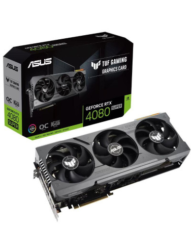 Graphics Card|ASUS|NVIDIA GeForce RTX 4080 SUPER|16 GB|GDDR6X|256 bit|PCIE 4.0 16x|2xHDMI|3xDisplayPort|TUF-RTX4080S-O16G-GAMING