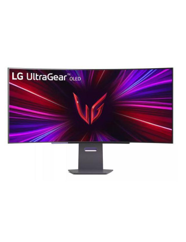 Monitor|LG|45GS95QE-B|45"|Gaming/Curved/21 : 9|Panel OLED|3440x1440|21:9|240Hz|0.03 ms|Swivel|Height adjustable|Tilt|Colour Blac