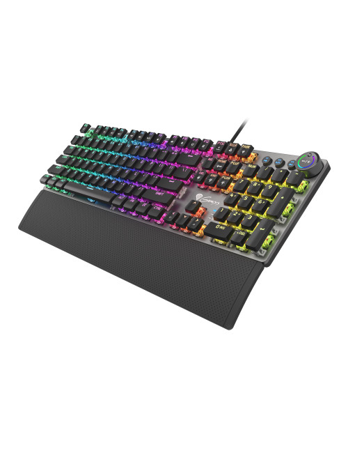 Genesis | THOR 400 RGB | Black/Slate | Gaming keyboard | Wired | RGB LED light | US | 1.6 m