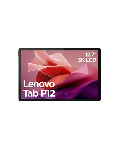 Lenovo Tab P12 TB370FU Touch 12.7 3K MediaTek Dimensity 7050/8GB/256GB/Integrated Arm Mali-G68/Android 13/Grey/FP/2Y Warranty