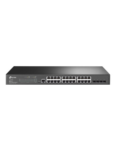 TP-LINK | JetStream L2 Switch | TL-SG3428 | Web Managed | Rackmountable | SFP ports quantity 4 | Power supply type Single