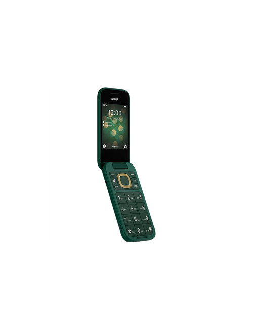 Nokia | 2660 Flip 4G | Green | 2.8 " | TFT LCD | 48 MB | 128 MB | Dual SIM | Nano-SIM | 3G | Bluetooth | 4.2 | USB version micro