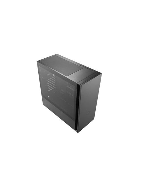 Cooler Master Silencio S600 with steel side panel Black Mini ITX, Micro ATX, ATX Power supply included No