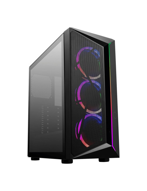 Cooler Master CMP 510 ARGB Side window Black Mid-Tower Power supply included No