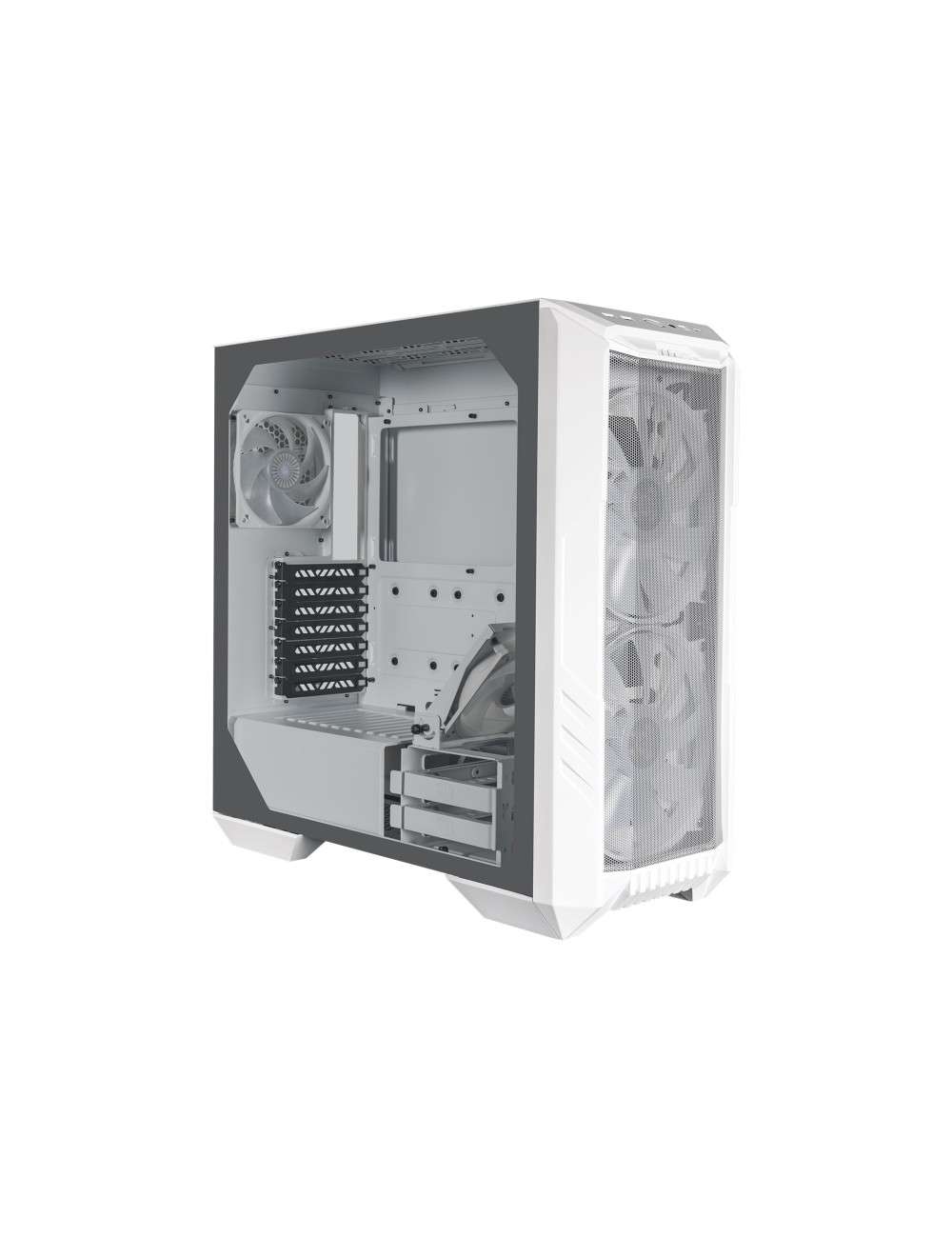 Cooler Master HAF 500 | White | Mid-Tower | Power supply included No | ATX