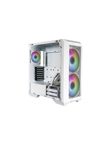 Cooler Master HAF 500 | White | Mid-Tower | Power supply included No | ATX