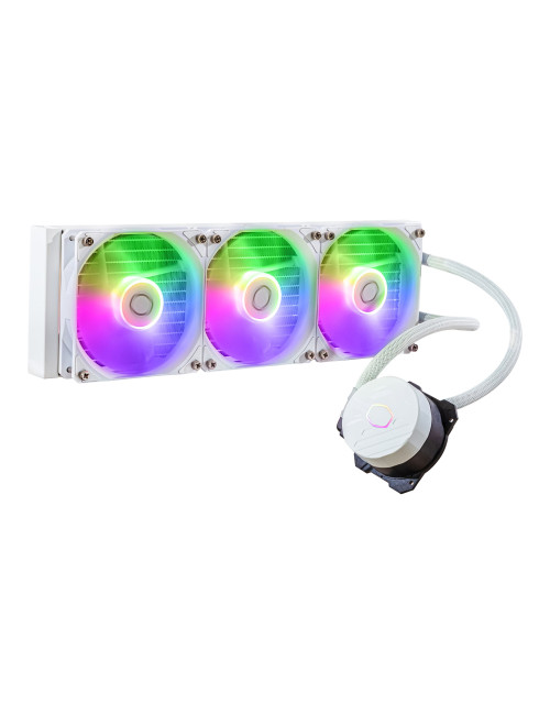 Cooler Master | MasterLiquid 360L Core ARGB White | CPU Liquid Cooler