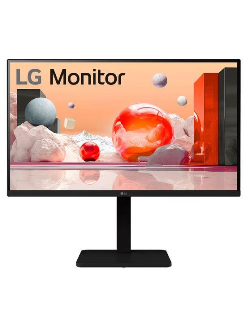 LCD Monitor|LG|27"|Panel IPS|1920x1080|16:9|100Hz|Matte|Speakers|Swivel|Pivot|Height adjustable|Tilt|Colour Black|27BA550-B