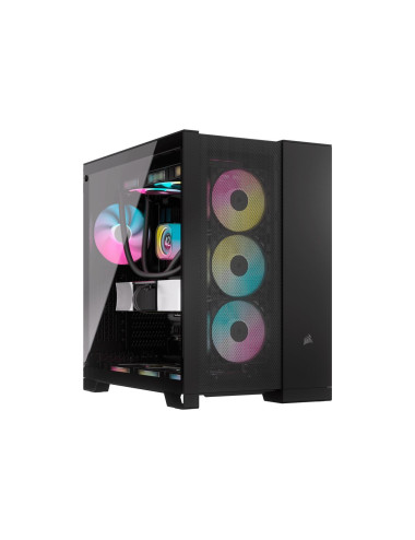 Corsair 66500D AIRFLOW Mid-Tower Dual Chamber PC Case, Black