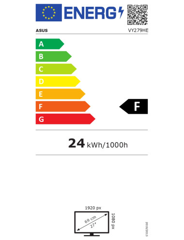 VY279HE-W | 27 " | IPS | 16:9 | 75 Hz | 1 ms | 1920 x 1080 pixels | 250 cd/m | HDMI ports quantity 1