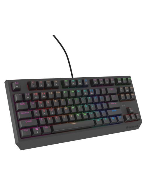 THOR 230 | Mechanical Gaming Keyboard | Wired | US | Black | USB Type-A | Outemu Red