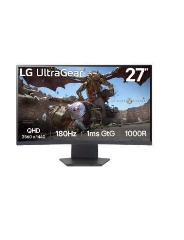 LG 27GS60QC-B | 27 " | VA | QHD | 16:9 | 180 Hz | 1 ms | 2560 x 1440 pixels | 300 cd/m | HDMI ports quantity 2