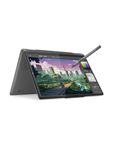 Lenovo Yoga 7 2-in-1 14AHP9 | Storm Grey | 14 " | OLED | Touchscreen | WUXGA | 1920 x 1200 pixels | Glossy | AMD Ryzen 5 | 8640H