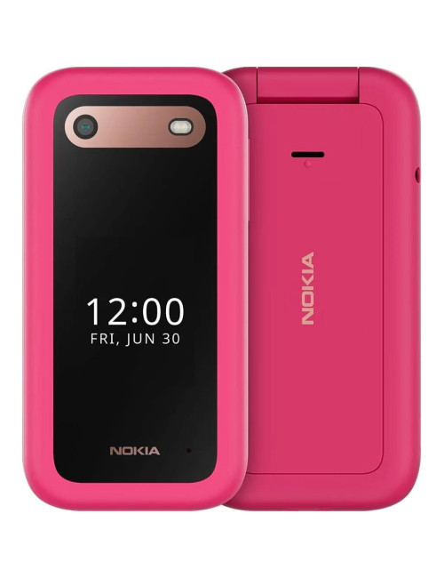 Nokia | 2660 DS | Pop Pink | 2.8 " | TFT LCD | 48 MB | 128 MB | Dual SIM | Nano-SIM | 3G | Bluetooth | 4.2 | USB version microUS