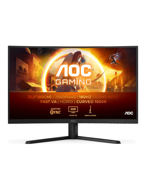 AOC CQ32G4VE 31.5" VA/16:9/2560 1440/300 cdm2/1ms/DP HDMI Audio out