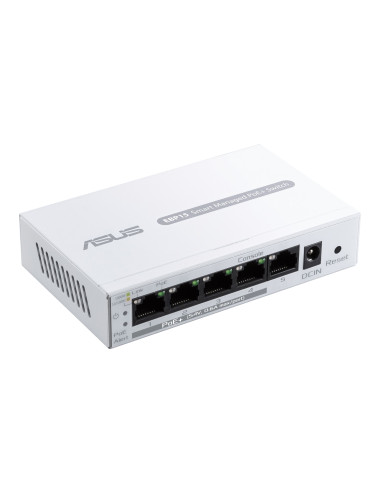 Asus | ExpertWiFi 5-Port GbE Smart Managed PoE+ Switch | EBP15 | Managed | Desktop