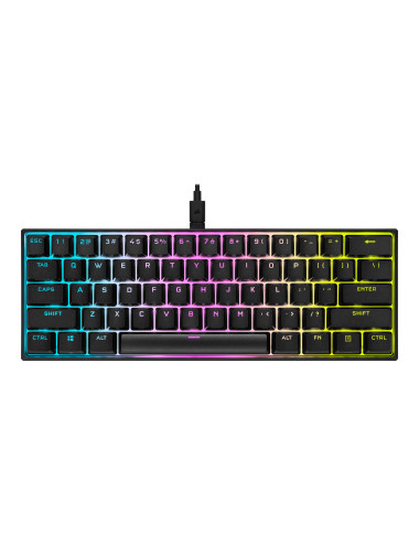 Keyboard | K65 MINI | Mechanical Gaming Keyboard | Wired | Nordic | Black | USB Type-A | CHERRY MX Red