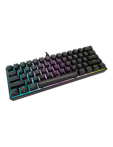 Keyboard | K65 MINI | Mechanical Gaming Keyboard | Wired | Nordic | Black | USB Type-A | CHERRY MX Red