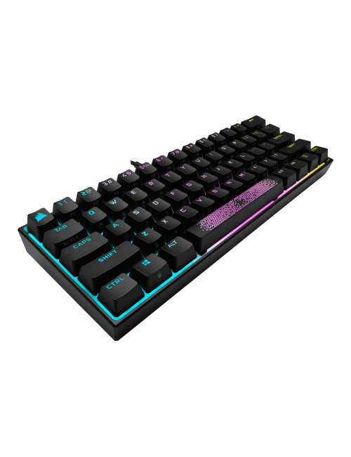 Keyboard | K65 MINI | Mechanical Gaming Keyboard | Wired | Nordic | Black | USB Type-A | CHERRY MX Red