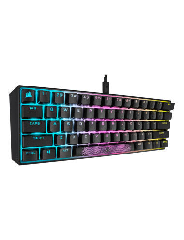 Keyboard | K65 MINI | Mechanical Gaming Keyboard | Wired | Nordic | Black | USB Type-A | CHERRY MX Red