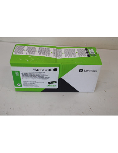 SALE OUT. Lexmark 50F2U0E Cartridge, Black/ , DAMAGED PACKAGING | Lexmark 50F2U0E | 502UE Ultra High Yield Corporate Cartridge (