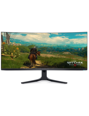 LCD Monitor|DELL|AW3423DWF|34"|Gaming/Curved/21 : 9|3440x1440|21:9|Matte|0.1 ms|Swivel|Height adjustable|Tilt|Colour Black|210-B