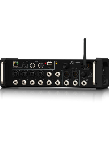 Behringer XR12 audio mixer...