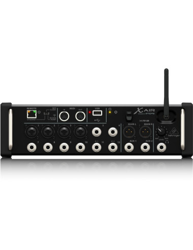 Behringer XR12 audio mixer...