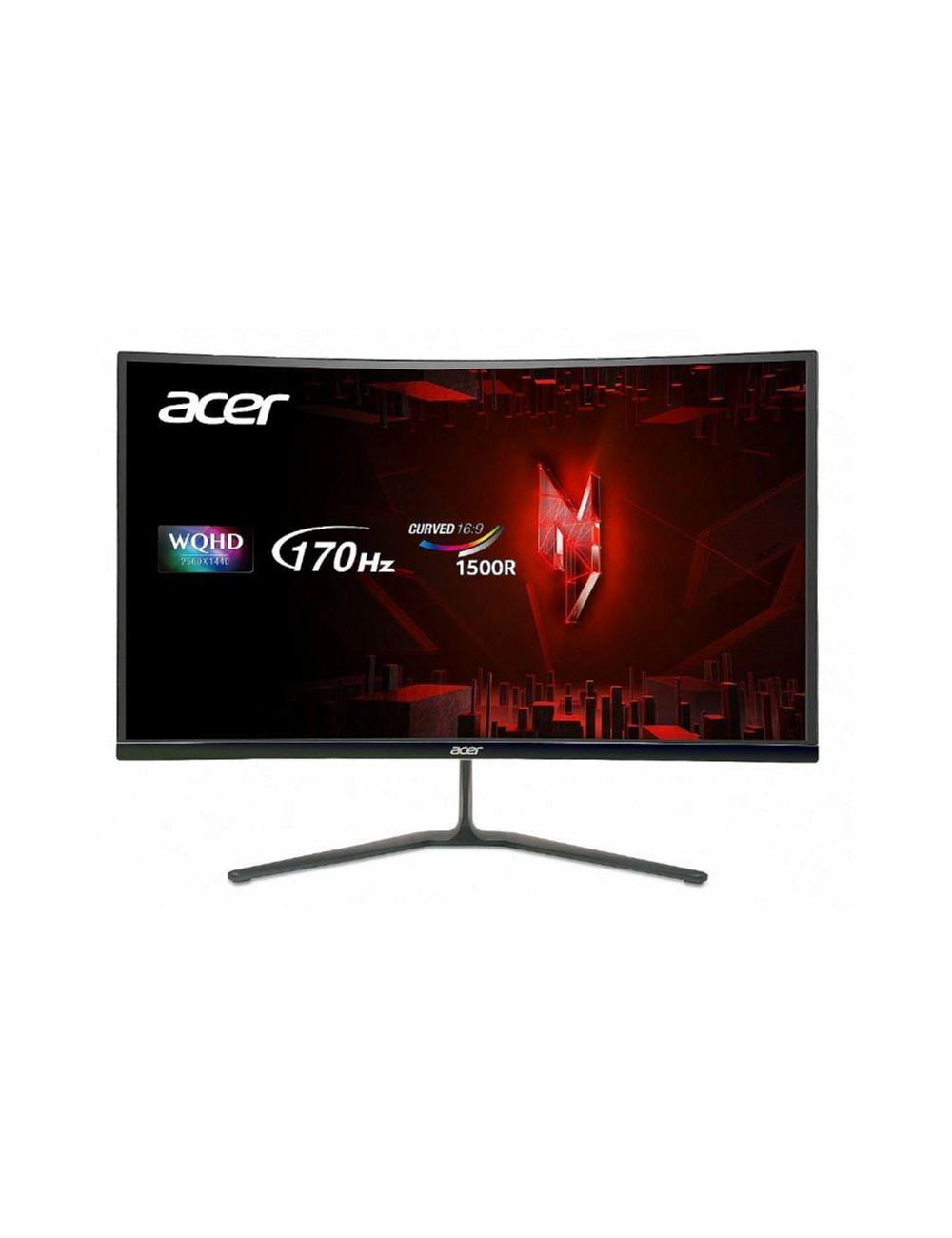 LCD Monitor|ACER|Gaming|Panel VA|2560x1440|16:9|1 ms|Speakers|Colour Black|UM.HE0EE.202