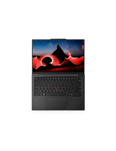 Lenovo ThinkPad X1 Carbon | Black | 14 " | IPS | WUXGA | 1920 x 1200 pixels | Anti-glare | Intel Core U7 | 165U | 64 GB | Solder