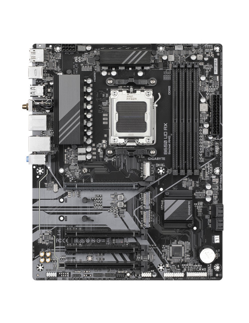 Gigabyte B650 UD AX | Processor family AMD Ryzen | Processor socket AM5 | DDR5 | Number of SATA connectors 4