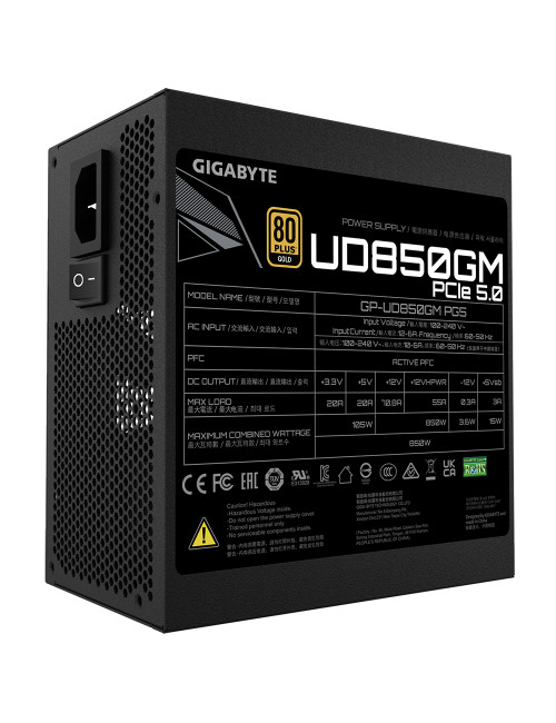 Gigabyte PG5W/PSU | GP-UD850GM | 850 W